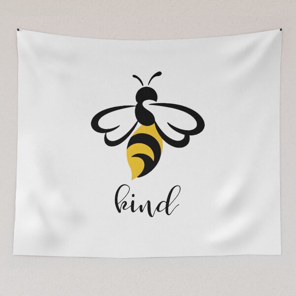 Item preview, Be Kind – Minimalist Cute Bee Kind Design with Positive Message designed and sold by ArcticFoxStudio.