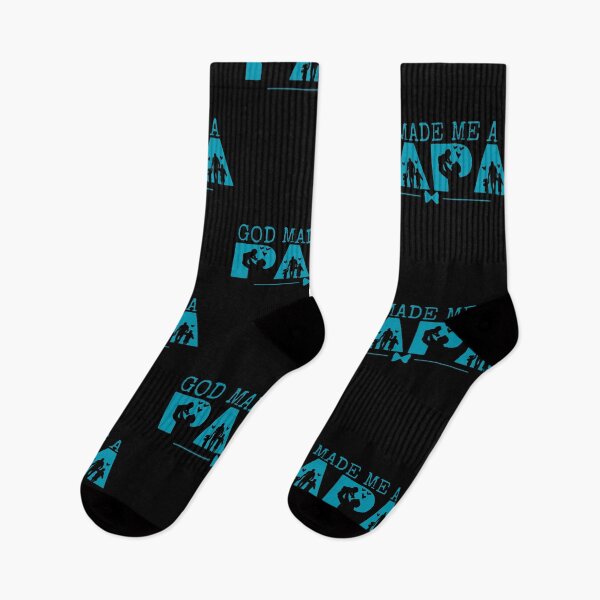 Item preview, God Made Me a Papa – Sky Blue Design  designed and sold by MoriaStore.