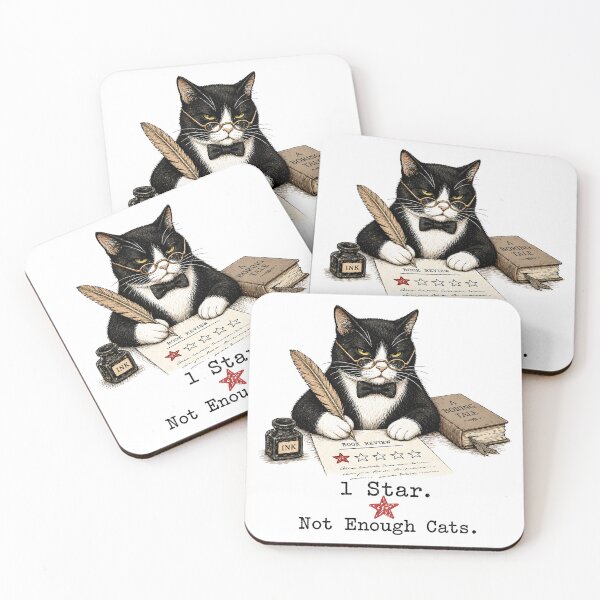 Item preview, Grumpy Tuxedo Cat Book Lover Gift designed and sold by Gentlestate.