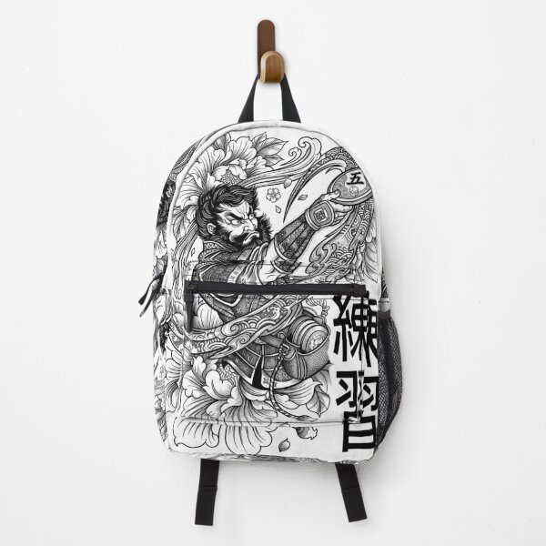 Item preview, Disc Golf Player Samurai Funny Practice Kanji Vintage designed and sold by GrandeDuc.