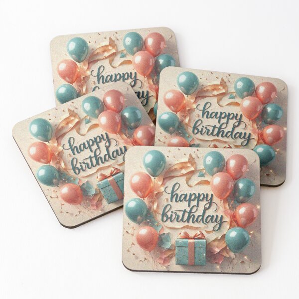 Item preview, Happy Birthday Card – Cute Aesthetic Birthday Wishes | Fun Celebration Gift Design designed and sold by Illuministique.