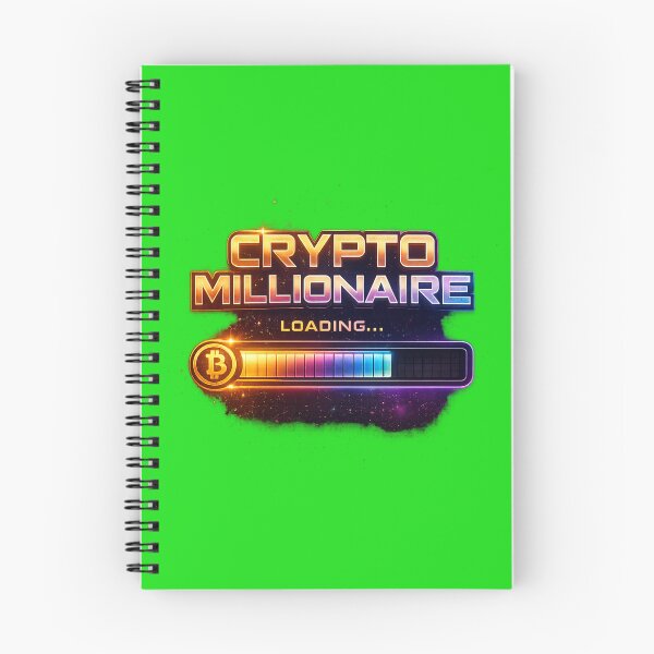 Item preview, Crypto Millionaire Loading Shirt Bitcoin Investor Crypto Trader Wealth Mindset T-Shirt designed and sold by djhypnotixx.