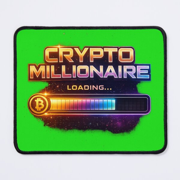 Item preview, Crypto Millionaire Loading Shirt Bitcoin Investor Crypto Trader Wealth Mindset T-Shirt designed and sold by djhypnotixx.