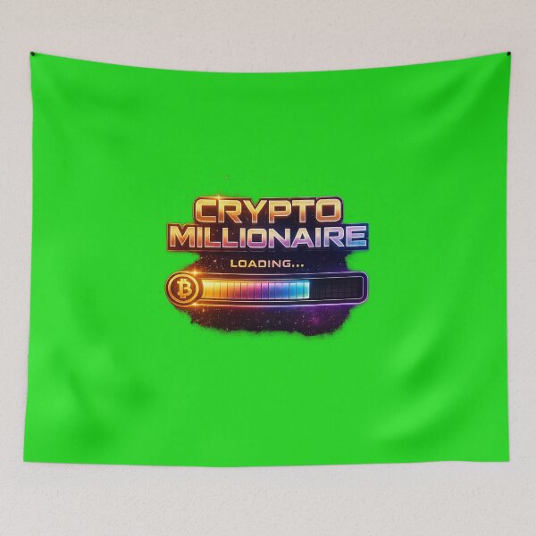 Item preview, Crypto Millionaire Loading Shirt Bitcoin Investor Crypto Trader Wealth Mindset T-Shirt designed and sold by djhypnotixx.