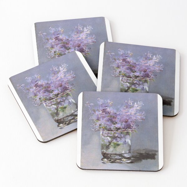Item preview, Edouard Manet — Lilacs in a Glass, Still Life, 1882 designed and sold by L'Atelier 1888.