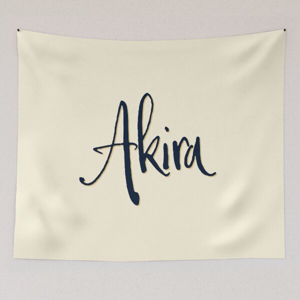 Item preview, AKIRA personalized type design designed and sold by CharlottePlaceArt.