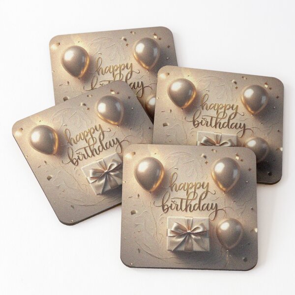 Item preview, Happy Birthday Card – Cute Aesthetic Birthday Wishes | Fun Celebration Gift Design designed and sold by Illuministique.