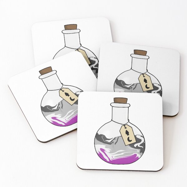 Item preview, Asexual Pride Potion designed and sold by PicStitch.