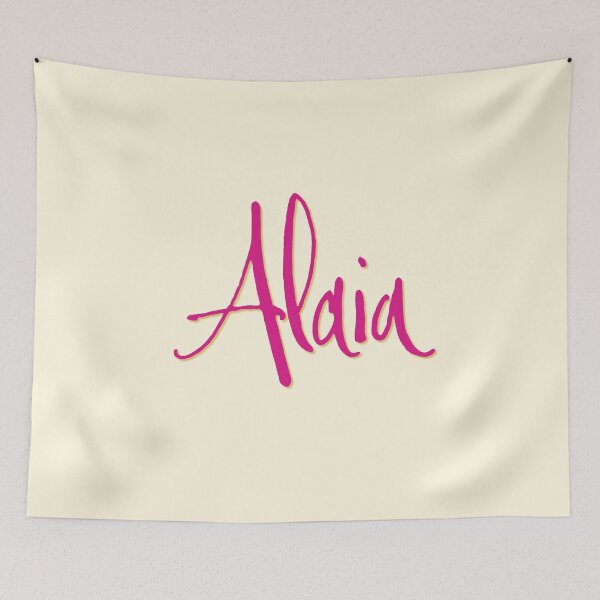 Item preview, ALAIA personalized type design designed and sold by CharlottePlaceArt.