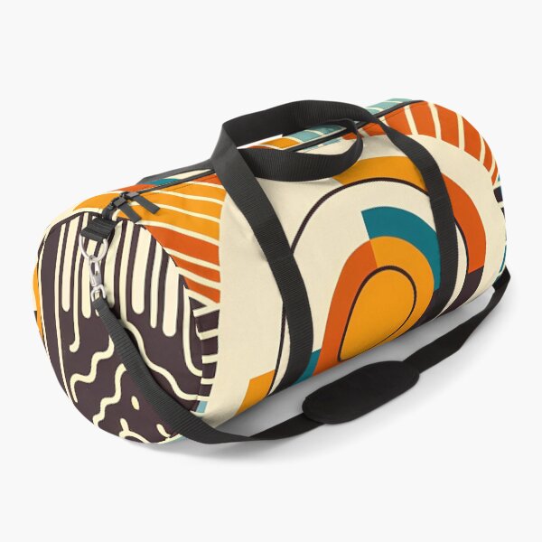 Item preview, Retro Geometric Circles and Stripes Composition designed and sold by InkSmithery.