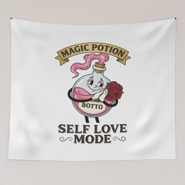 Item preview, Botto  Magic Potion Self Love Mode Vintage Design designed and sold by JVDesignsShop.