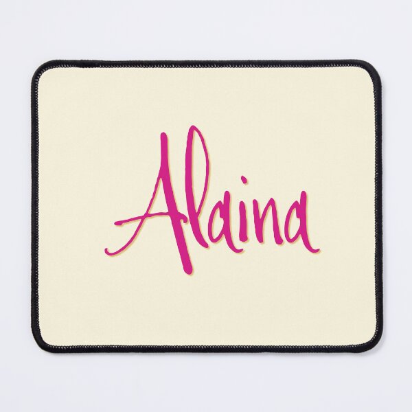 Item preview, ALAINA personalized type design designed and sold by CharlottePlaceArt.