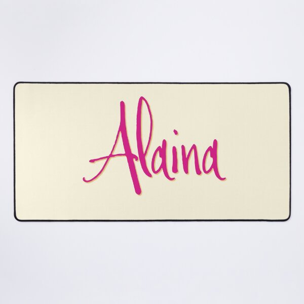 Item preview, ALAINA personalized type design designed and sold by CharlottePlaceArt.