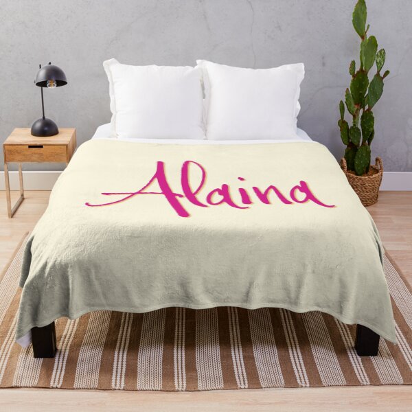 Item preview, ALAINA personalized type design designed and sold by CharlottePlaceArt.