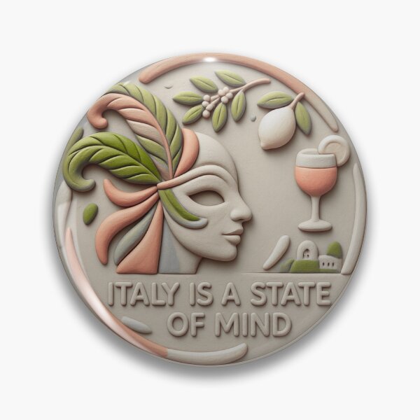 Item preview, Modern Italy State of Mind Emblem designed and sold by RDproject.