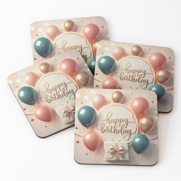 Item preview, Happy Birthday Card – Cute Aesthetic Birthday Wishes | Fun Celebration Gift Design designed and sold by Illuministique.