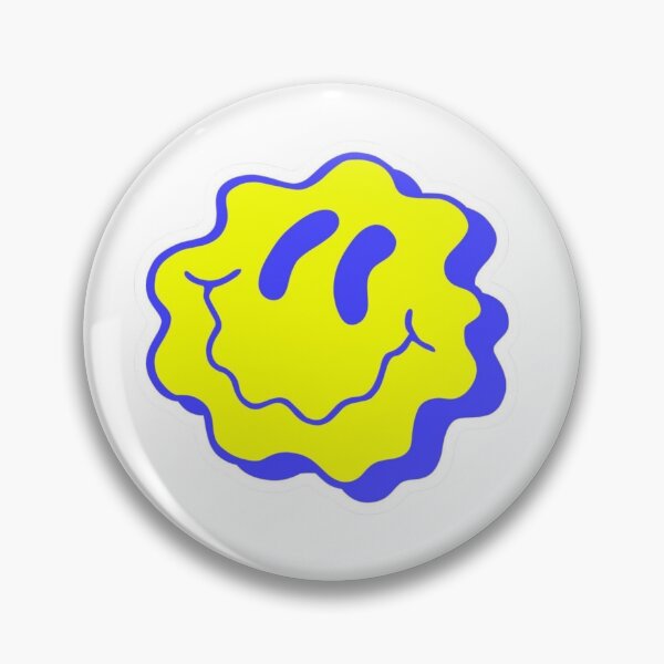 Item preview, Trippy Wavy Smiley Face - Retro Acid Graphics designed and sold by Siriusvibes.