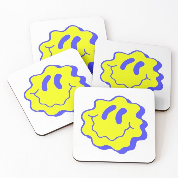 Item preview, Trippy Wavy Smiley Face - Retro Acid Graphics designed and sold by Siriusvibes.