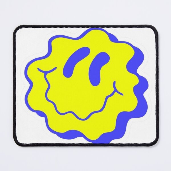 Item preview, Trippy Wavy Smiley Face - Retro Acid Graphics designed and sold by Siriusvibes.