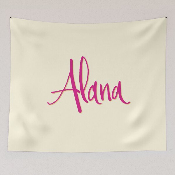 Item preview, ALANA personalized type design designed and sold by CharlottePlaceArt.