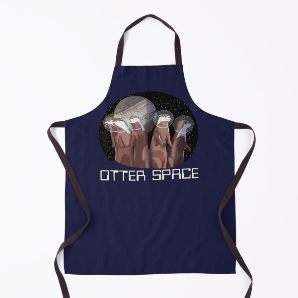 Artikelvorschau, Otter Space Scape mit Text entworfen und verkauft von Ivorycrow.