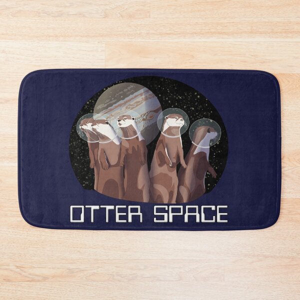 Item preview, Otter Space Scape With Text designed and sold by Ivorycrow.