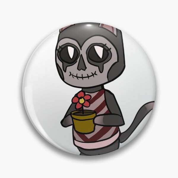 Item preview, Cartoon Cat Scary with Flower designed and sold by Twelvecloth.