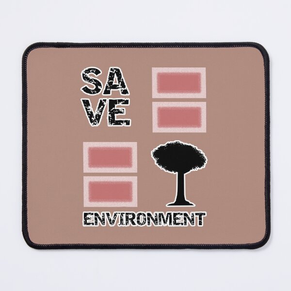 Item preview, Save environment eco friendly nature awareness design designed and sold by PixelParinda.