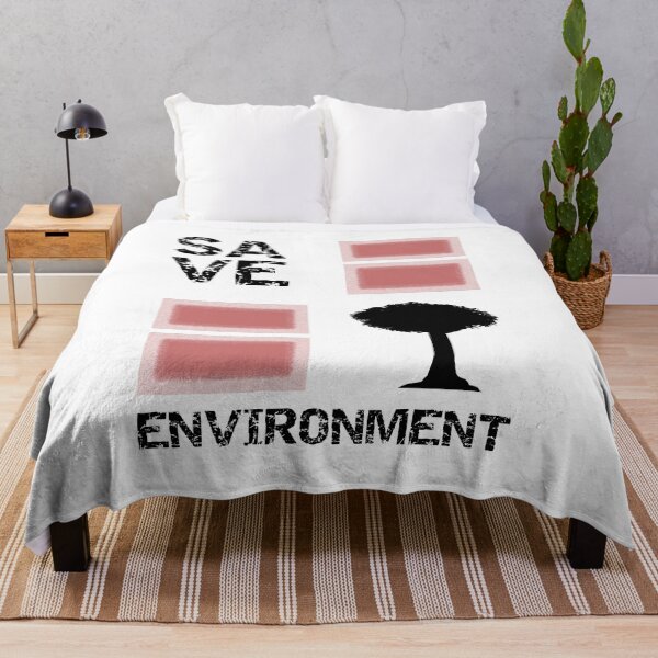 Item preview, Save environment eco friendly nature awareness design designed and sold by PixelParinda.