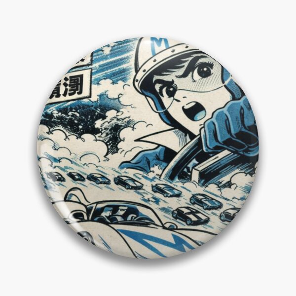 Item preview, Vintage Japanese Racing Manga Retro Anime Speed Design designed and sold by zumerdiego.