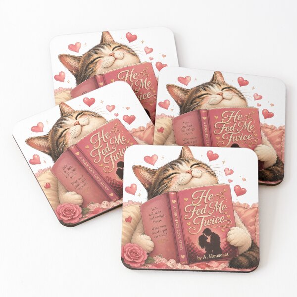 Item preview, Funny Romance Reader Cat Lover Gift designed and sold by Gentlestate.