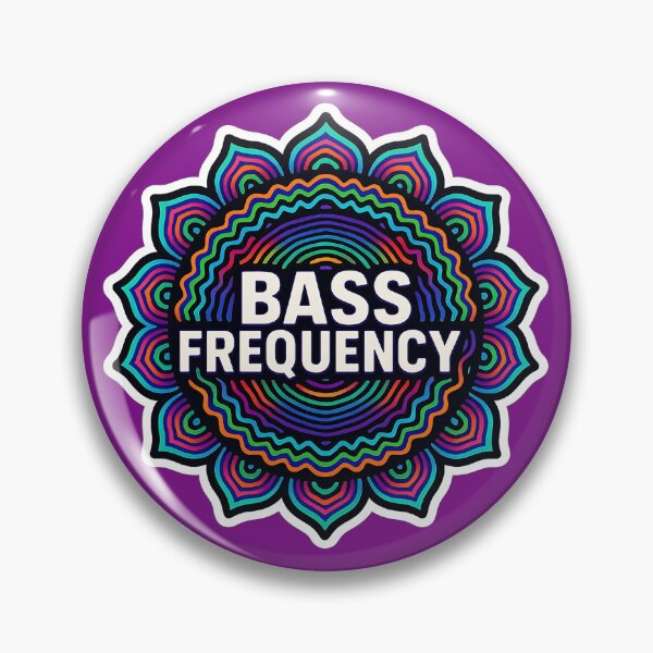 Item preview, Bass Frequency Mandala – Psychedelic Bass Music Design designed and sold by |TRSSHOP|.