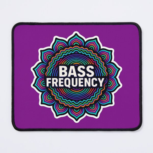 Item preview, Bass Frequency Mandala – Psychedelic Bass Music Design designed and sold by |TRSSHOP|.
