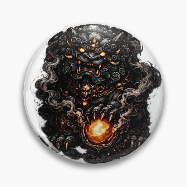 Item preview, Infernal Guardian Lion of Fire designed and sold by HOPPER420.