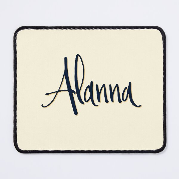 Item preview, ALANNA personalized type design designed and sold by CharlottePlaceArt.