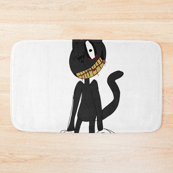 Aperçu de l'œuvre Chat de dessin animé d'horreur effrayant créée et vendue par Twelvecloth.