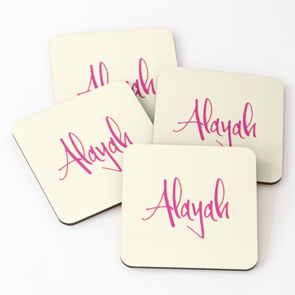 Item preview, ALAYAH personalized type design designed and sold by CharlottePlaceArt.