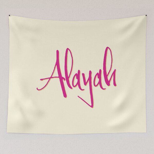 Item preview, ALAYAH personalized type design designed and sold by CharlottePlaceArt.