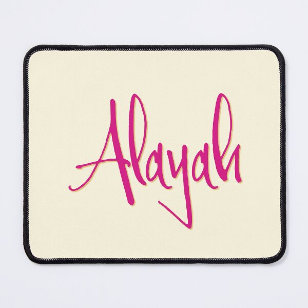 Item preview, ALAYAH personalized type design designed and sold by CharlottePlaceArt.