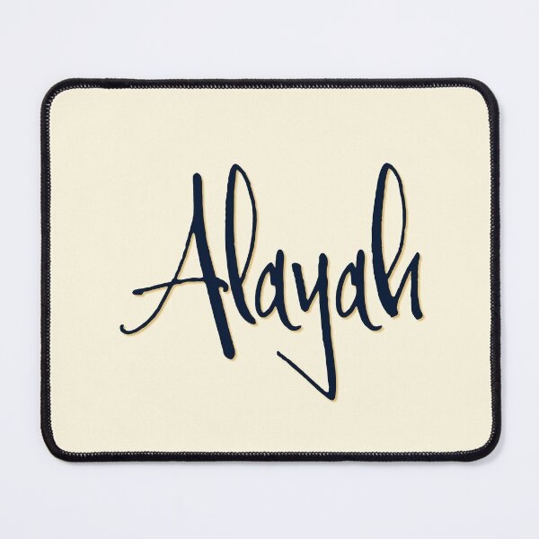 Item preview, ALAYAH personalized type design designed and sold by CharlottePlaceArt.