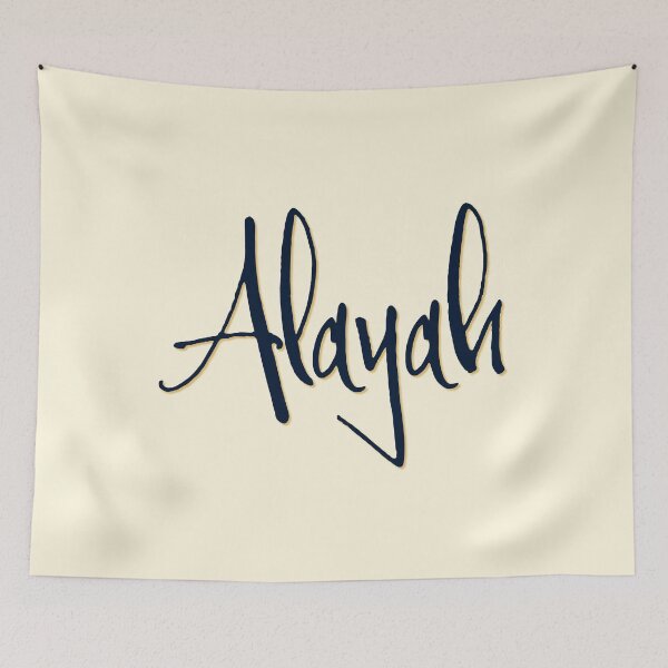Item preview, ALAYAH personalized type design designed and sold by CharlottePlaceArt.
