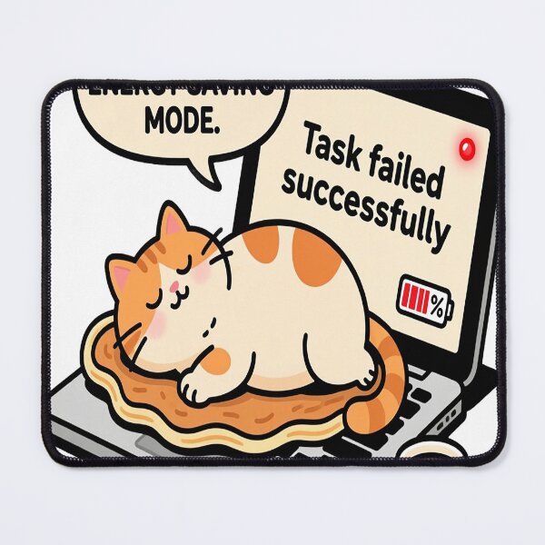 Item preview, Funny Lazy Cat Shirt, I'm Not Lazy I'm On Energy Saving Mode, Tired Cat Tee, Funny Cat Mom Gift, Work From Home Cat Shirt, Cat Programmer Tee, designed and sold by MangadiDesigns.