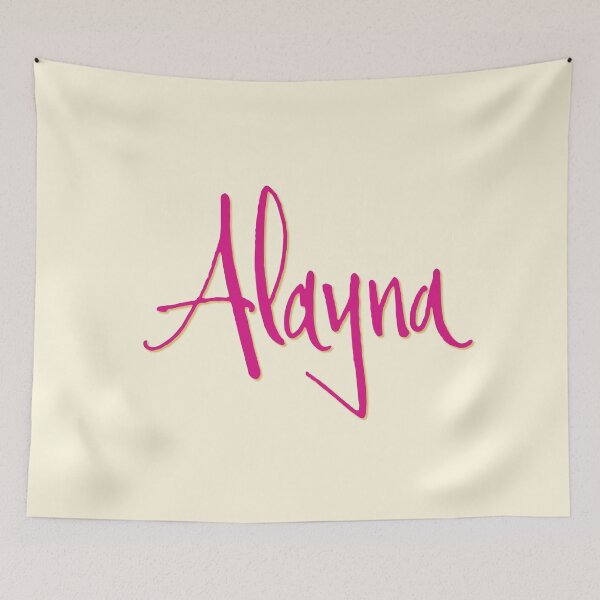Item preview, ALAYNA personalized type design designed and sold by CharlottePlaceArt.