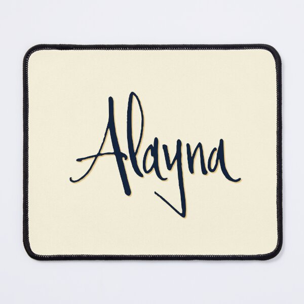 Item preview, ALAYNA personalized type design designed and sold by CharlottePlaceArt.