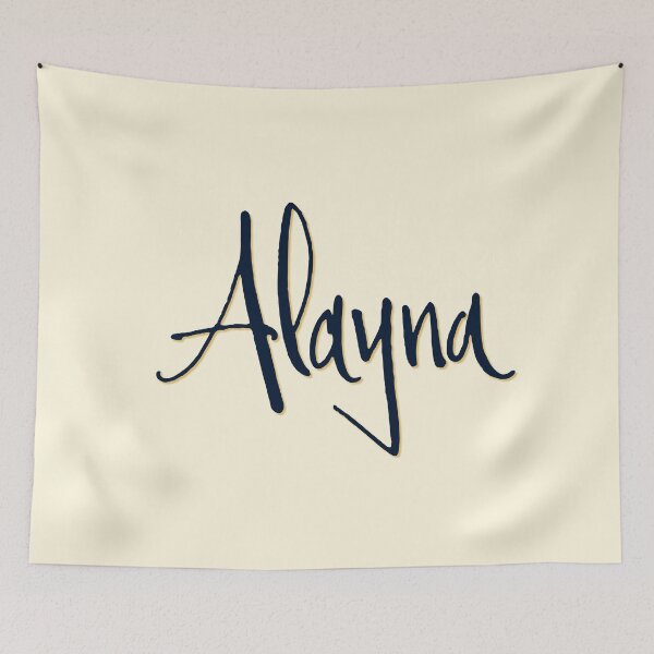 Item preview, ALAYNA personalized type design designed and sold by CharlottePlaceArt.