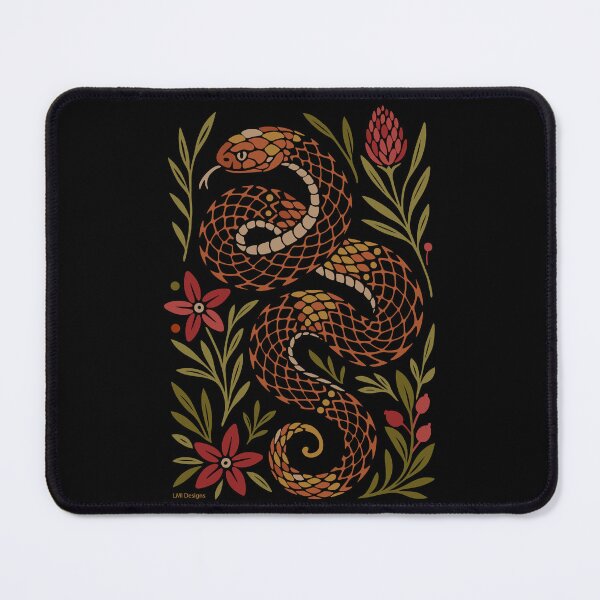 Item preview, Eastern Brown Snake – Aussie Wildlife Tribal Tattoo Gifts | Native Flora Illustration designed and sold by LMIdesigns.