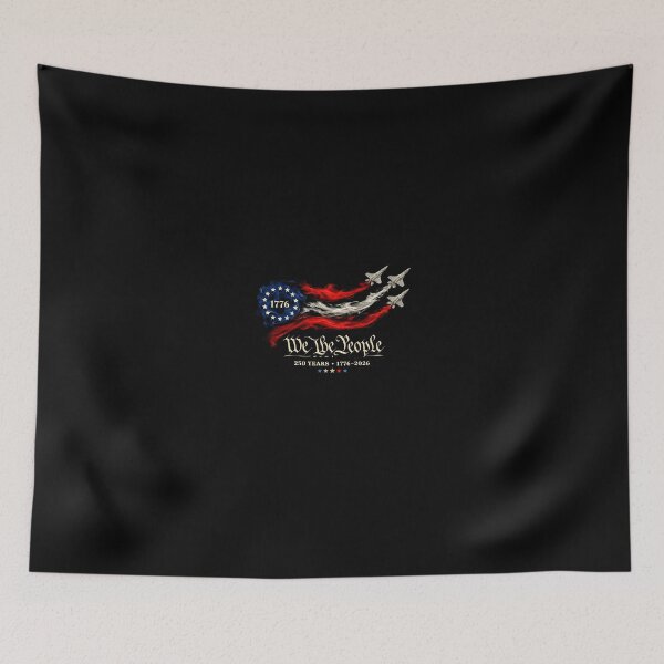 Item preview, USA 250 Fighter Jets We The People designed and sold by closureshipoden.