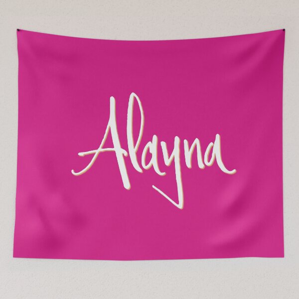 Item preview, ALAYNA personalized type design designed and sold by CharlottePlaceArt.