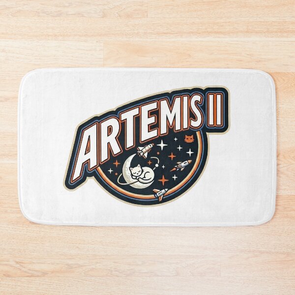 Item preview, Artemis II Mission Space Cat  designed and sold by 1434s.