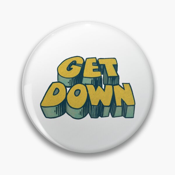 Item preview, Get Down / 70s Style Aesthetic Typography  designed and sold by eileennamir.
